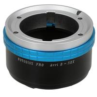 

Fotodiox Pro Lens Mount Adapter for Arri Bayonet (Arri-B) Mount SLR Lens to Sony Alpha E-Mount Mirrorless Camera Body