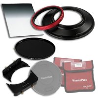 

Fotodiox 6.6x8.5" Graduated Neutral Density 0.6 Hard Edge Filter for Canon 14mm USM Lens, Grad-ND4, 2-Stop, Break Resistant