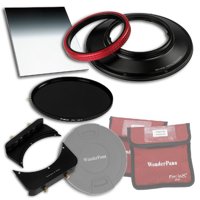 

Fotodiox 6.6x8.5" Graduated Neutral Density 0.9 Hard Edge Filter for Canon 14mm USM Lens, Grad-ND8, 3-Stop, Break Resistant