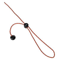 

Fotodiox Pro CapTrap Lens Cap Keeper with Leash/Safety Cord, Orange Cord/Black Mount