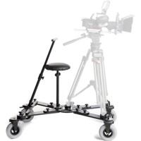 

Fotodiox CamDolly 5-In-1 Flexible Camera Dolly and Slider Cinema System with One 50' SnakeTrack Flexible Rail, More Than 550 lbs Capacity