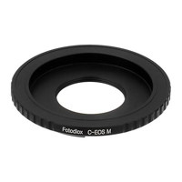 

Fotodiox Lens Mount Adapter for C-Mount CCTV / Cine Lens to Canon EOS M (EF-M Mount) Mirrorless Camera Body