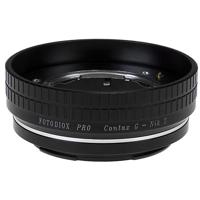 

Fotodiox Pro Lens Mount Adapter for Contax G SLR Lenses to Nikon Z-Mount Mirrorless Camera Bodies