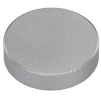 

Fotodiox Premium Metal Rear Lens Cap for M39 Lenses, Silver