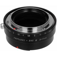 

Fotodiox Mount Adapter with De-Clicked Aperture Control Dial for Contarex Lens to Canon EOS-M (EF-M Mount) Mirrorless Camera