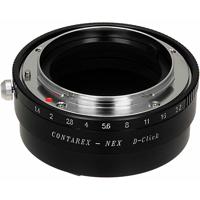

Fotodiox Pro Lens Mount Adapter with Aperture Control Dial for Contarex Lens to Sony NEX E-Mount Camera