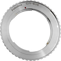 

Fotodiox Lens Mount Adapter for Contax/Yashica (CY) SLR Lens to Canon EOS (EF, EF-S) Mount SLR Camera Body