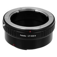 

Fotodiox Lens Mount Adapter for Contax/Yashica (CY) Lens to Canon EOS M (EF-M Mount) Mirrorless Camera Body