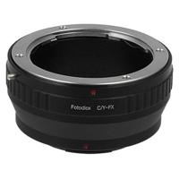 

Fotodiox Lens Mount Adapter for Contax/Yashica (CY) SLR Lens to Fujifilm Fuji X-Series Mirrorless Camera Body