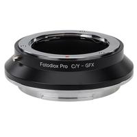 

Fotodiox Pro Lens Mount Adapter - Contax/Yashica (CY) SLR Lens to Fujifilm G-Mount GFX Mirrorless Digital Camera Systems