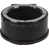 

Fotodiox Pro Lens Mount Adapter for Contax/Yashica (CY) SLR Lens to Nikon Z-Mount Mirrorless Camera Body