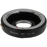 

Fotodiox Mount Adapter with 1.4x Multi-Coated Focus Correction Lens for Contax/Yashica Lens to Pentax K Mount Camera