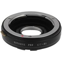 

Fotodiox Mount Adapter with 1.4x Multi-Coated Focus Correction Lens for Contax/Yashica Lens to Sony Alpha Mount Camera