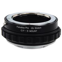 

Fotodiox DLX Series Contax/Yashica (CY) SLR Lens to Sony Alpha E-Mount Mirrorless Camera Body Stretch Mount Adapter with Macro Focusing Helicoid and Magnetic Drop-In Filters