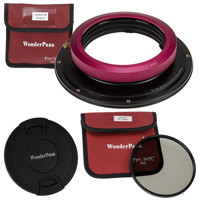 

Fotodiox WonderPana FreeArc Filter Holder 145mm CPL Kit for Fujifilm XF 8-16mm f/2.8 R LM WR Lens - Ultra Wide Angle Lens Filter Adapter, Includes 145mm Filter Holder, Lens Cap & MC-Circular Polarizer Filter