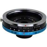 

Fotodiox Mount Adapter with De-Clicked Aperture Iris Control Dial for Canon EOS Lens (Not EF-S) to C-Mount Movie Camera & CCTV Camera