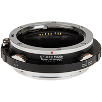 

Fotodiox Pro Fusion Smart AF Adapter for Canon EOS (EF / EF-S) D/SLR Lens to Fujifilm G-Mount GFX Mirrorless Digital Camera Systems with Full Automated Functions