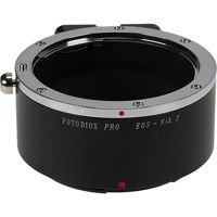 

Fotodiox Pro Lens Mount Adapter for Canon EOS (EF / EF-S) D/SLR Lens to Nikon Z-Mount Mirrorless Camera Body