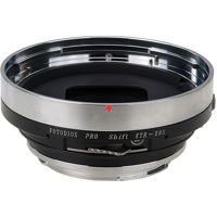 

Fotodiox Pro Lens Mount Shift Adapter for Bronica ETR Mount Lens to Canon EOS (EF, EF-S) Mount SLR Camera Body