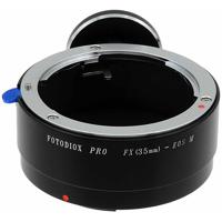 

Fotodiox Mount Adapter for Fuji Fujica X-Mount 35mm (FX35) SLR Lens to Canon EOS M (EF-m Mount) Camera