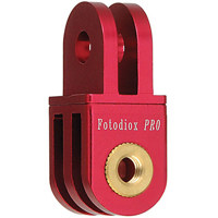 

Fotodiox Gotough 90 Degree Extender for Sport Camera Gopro Hero HD / 1 / 2 / 3 / 3+ / 4 and All GoPro Adapter Mounts, Red