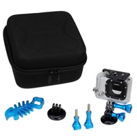 

Fotodiox GoTough Double CamCase Kit for GoPro HD Hero, HERO2, HERO3/3+ & HERO4, Includes Straight Extender, 2x Camera Tripod Adapter, SharkBite Wrench, Black