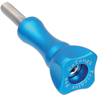 

Fotodiox GoTough 35mm Long Thumbscrew with Aluminum Bolt Knob and Stainless Screw for GoPro HERO HD, HERO1, HERO2, HERO/3+ HERO4 Sport Cameras and All Adapter Mounts and Extension Arms, Blue