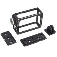 

Fotodiox GoTough Sharkcage Frame Mount Protective Cage for GoPro HERO3, HERO3+ and HERO4 Naked Action Cameras