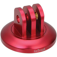 

Fotodiox GoTough Tripod Adapter Mount II for GoPro HD Hero, HERO2, HERO3/3+ and HERO4 Cameras, Razz Red
