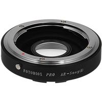 

Fotodiox Mount Adapter with 1.4x Multi-Coated Focus Correction Lens for Konica AR Lens to Sony Alpha Mount Camera