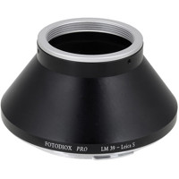 

Fotodiox Pro Lens Mount Adapter for M39/L39 Visoflex SLR Screw Mount Lens to Leica S (LS) Mount DSLR Camera Body