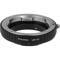 

Fotodiox Lens Mount Adapter for Leica M Rangefinder Lens to Fujifilm Fuji X-Series Mirrorless Camera Body