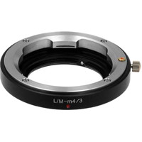 

Fotodiox Lens Mount Adapter for Leica M Rangefinder Lens to Micro Four Thirds (MFT, M4/3) Mount Mirrorless Camera Body