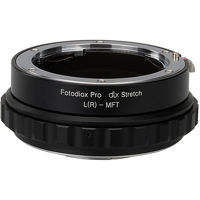 

Fotodiox DLX Stretch Lens Mount Adapter for Leica R SLR Lens to Micro Four Thirds (MFT, M4/3) Mount Mirrorless Camera Body with Macro Focusing Helicoid and Magnetic Drop-In Filters