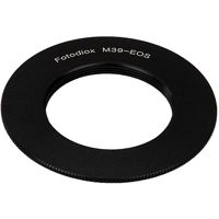 

Fotodiox Lens Mount Adapter for M39/L39 Screw Mount SLR Lens to Canon EOS (EF, EF-S) Mount SLR Camera Body