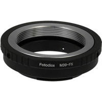 

Fotodiox Lens Mount Adapter for M39/L39 Screw Mount SLR Lens to Fujifilm Fuji X-Series Mirrorless Camera Body