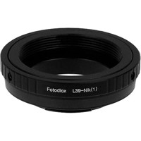 

Fotodiox Lens Mount Adapter for M39/L39 Screw Mount SLR Lens to Nikon 1-Series Mirrorless Camera Body