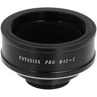 

Fotodiox Mount Adapter for M42 Screw Mount Lens to C-Mount Cine and CCTV Camera, 1" Screw Mount