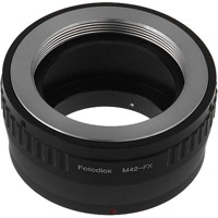 

Fotodiox Lens Mount Adapter for M42 Screw Mount SLR Lens to Fujifilm Fuji X-Series Mirrorless Camera Body