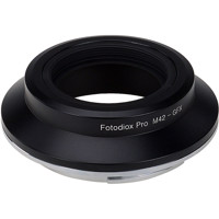 

Fotodiox Pro Lens Mount Adapter for M42 Screw Mount SLR Lens to Fujifilm GFX Medium Format Camera