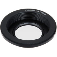 

Fotodiox Pro Mount Adapter with 1.4x Multi-Coated Focus Correction Lens for M42 Lens to Nikon F Mount Camera