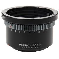 

Fotodiox Pro Lens Mount Adapter for Mamiya 645 (M645) Mount AF/AF-D Lenses to Canon RF (EOS-R) Mount Mirrorless Camera Bodies