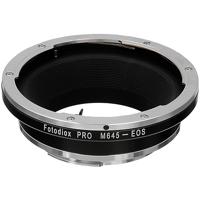 

Fotodiox Pro Mount Adapter for Mamiya 645 Lens to Canon EOS EF Mount Camera, No Focus Confirmation Chip