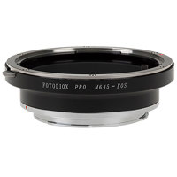 

Fotodiox Pro Lens Mount Adapter for Mamiya 645 (M645) Mount Lenses to Canon EOS (EF, EF-S) Mount D/SLR Camera Body, with Generation v10 Focus Confirmation Chip