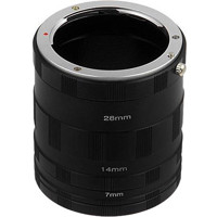 

Fotodiox Macro Extension Tube Set for Sony Alpha E-Mount Mirrorless Cameras for Extreme Close-up Photography