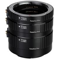 

Fotodiox Pro Aluminum Automatic Macro Extension Tube Kit for Canon EOS EF/EF-s Camera