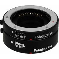 

Fotodiox Automatic Macro Extension Tube Kit with Auto Focus and TTL Auto Exposure for Micro Four Thirds Mirrorless Camera System