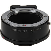 

Fotodiox Pro Lens Mount Adapter for Minolta Rokkor SR/MD/MC SLR Lens to Canon RF (EOS-R) Mount Mirrorless Camera Body