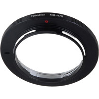 

Fotodiox Lens Mount Adapter for Minolta Rokkor (SR/MD/MC) SLR Lens to Olympus 4/3 (OM4/3 or 4/3) Mount Mirrorless Camera Body