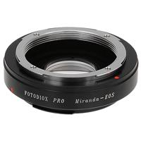 

Fotodiox Pro Lens Mount Adapter for Miranda (MIR) SLR Lens to Canon EOS (EF, EF-S) Mount D/SLR Camera Body, with Generation v10 Focus Confirmation Chip